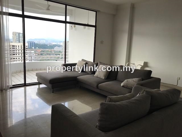 Desa Bangsar Ria Condominium , 4+1 Bedrooms, Hill Top, Bangsar, Kuala Lumpur, Malaysia For Rent 出租